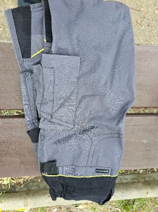 Pantalón de trabajo Deltaplus gris T.42-44