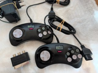 Consola Retro Megatronix 72 con accesorios