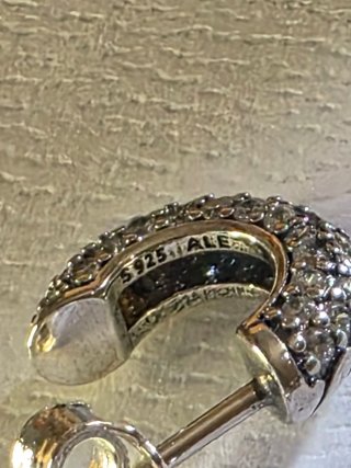 Aros Pandora Plata  pavé