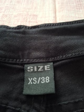 Pantalón wide leg negro nuevo Talla XS