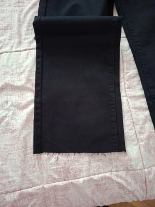 Pantalón wide leg negro nuevo Talla XS