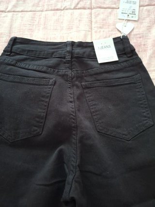 Pantalón wide leg negro nuevo Talla XS