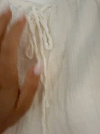 Pantalón corto Zara blanco S