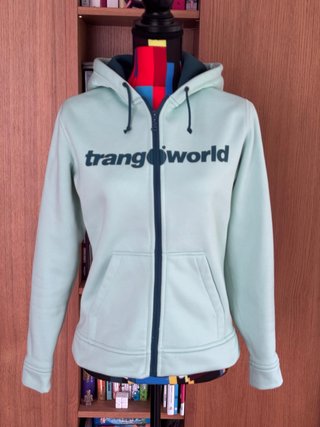 Sudadera mujerTrangoworld con cremallera y capucha