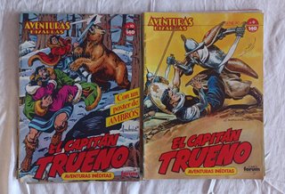 El Capitán Trueno Aventuras Bizarras X7 números.