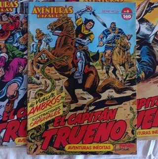 El Capitán Trueno Aventuras Bizarras X7 números.