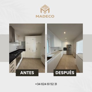 Montaje de cocinas a medida y reformas integrales.