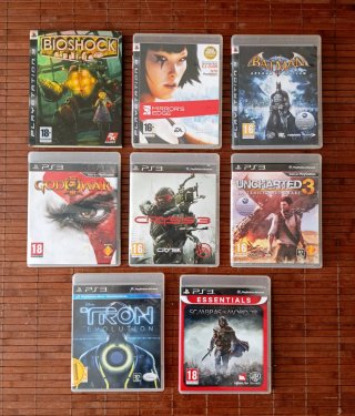 Pack 8 juegos ps3