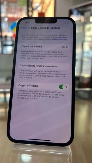 iPhone 14 Negro 128GB Batería 88%