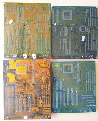 4 Schede Madre AT Vintage 486 Pentium