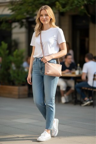Bolso rosa bandolera