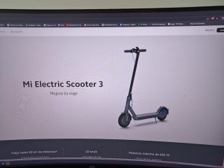 Patinete Eléctrico Xiaomi Mi Scooter 3