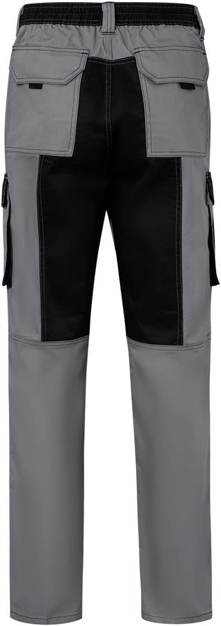 Pantalón trabajo multibolsillos slim fit