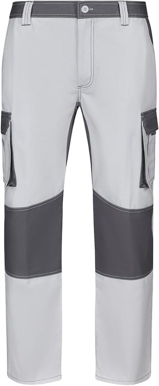 Pantalón trabajo multibolsillos slim fit