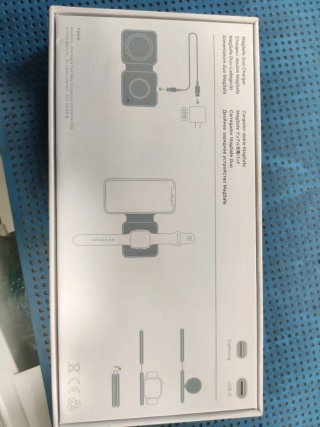 Cargador Apple MagSafe Duo Blanco