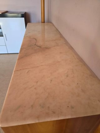 Regalo Mueble de salón madera y mármol
