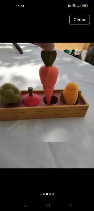 Giochi sensoriali da orto