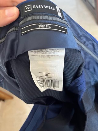 Traje azul Easy Wear