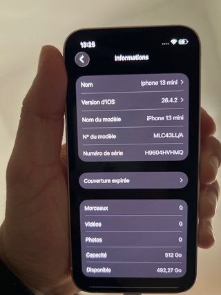 iPhone 13 mini Rosa
