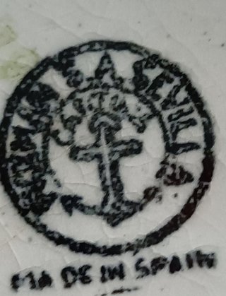 Azucarero La Cartuja sin tapa
