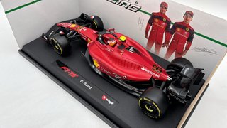 BBU16811 Bburago Ferrari F1-75 C. Sainz 1/18