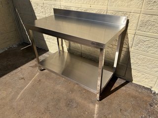 Mesa de trabajo acero inoxidable 120 cm x 60