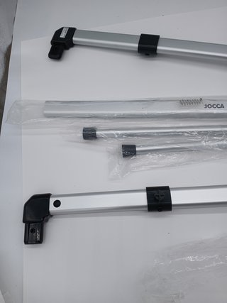 JOCCA - Barra para Colgar Supletoria/Barra de Armario Extra/Perchero Ajustable/Aguanta Hasta 10Kg/ Montaje Sencillo