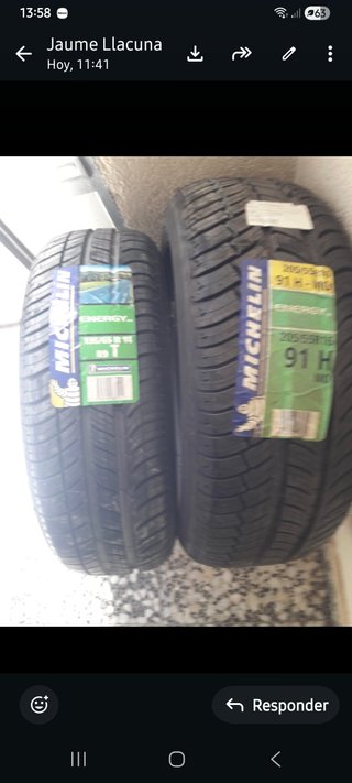 Neumaticos nuevos