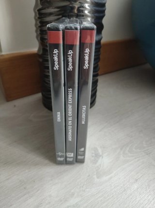 Lote 3 Películas DVD: Mujercitas, Emma, Asesinato