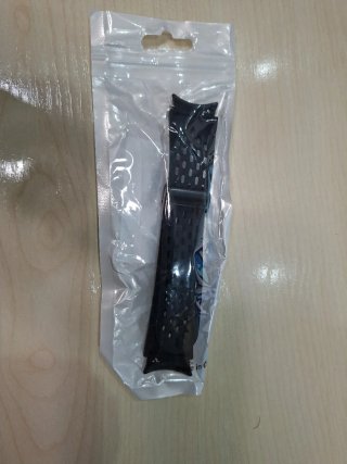 Correa de silicona para Samsung Galaxy Watch Negra