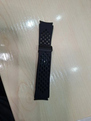 Correa de silicona para Samsung Galaxy Watch Negra