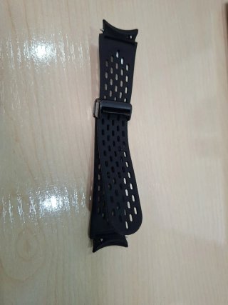 Correa de silicona para Samsung Galaxy Watch Negra