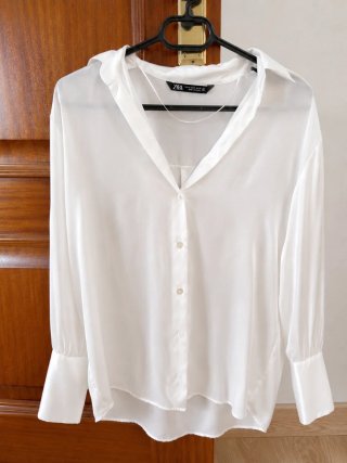 Camisa Zara Blanca