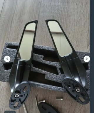 Juego Espejos Retrovisores Moto