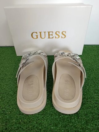 Sandalias Guess Fatema2 Beige/Plata