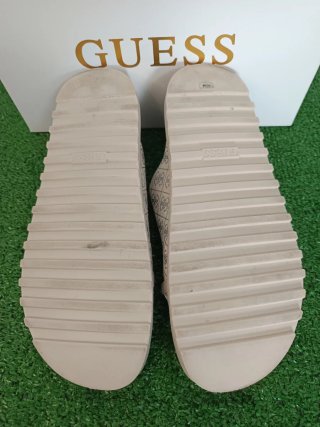 Sandalias Guess Fatema2 Beige/Plata