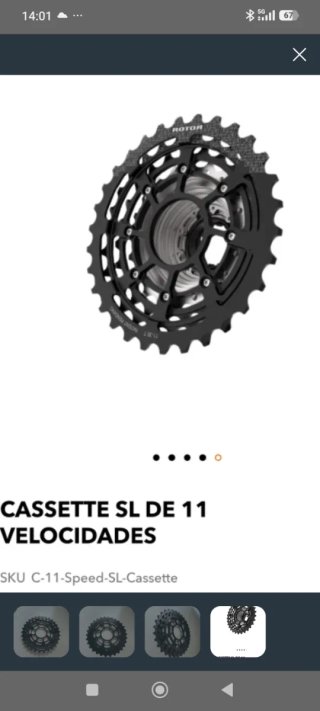 Cassette Rotor SL-11v ( 23-26-30 )