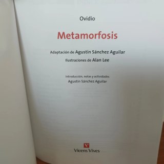 Libro METAMORFOSIS
