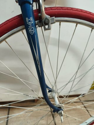 Bicicleta Clásica BH Carrera Azul/Roja