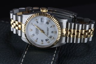Rolex Datejust 68273 31mm Acero y Oro Diamantes