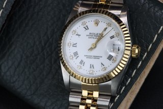 Rolex Datejust 68273 31mm Acero y Oro Diamantes
