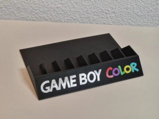 Soporte 8 juegos Game Boy Color