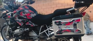 BMW GS 1200 Adventure Camuflaje