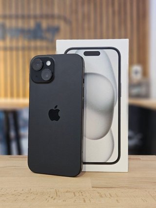IPHONE 15 256GB NEGRO 100% BATERÍA - 0 CICLOS