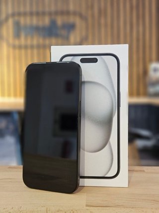 IPHONE 15 256GB NEGRO 100% BATERÍA - 0 CICLOS