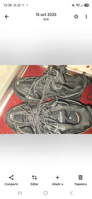 Zapatillas Balenciaga Negras Talla 43