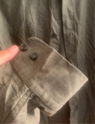Camisa Massimo Dutti Verde Oliva Hombre