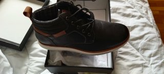 Zapatos - Botas Hombre Negras Talla 41.5 Nuevas