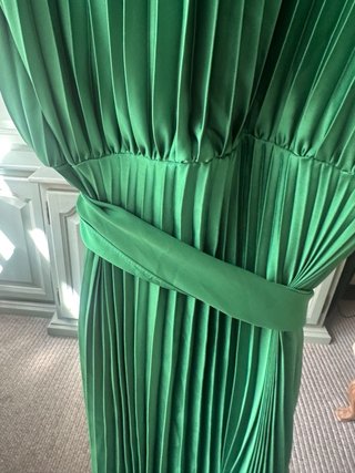 Vestido verde Carolina Herrera
