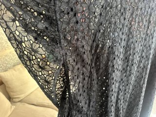 Vestido Carolina Herrera Talla Única Negro